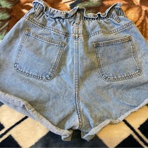 Polly paper bag shorts size 8